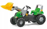Chodziki - TRAKTOR RT Z ŁADOWACZEM NAPĘD NA PEDAŁY ROLLY TOYS - miniaturka - grafika 1