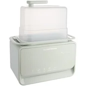 Podgrzewacze butelek i sterylizatory - Podgrzewacz do butelek CANPOL BABIES ze sterylizatorem 12/218 7w1 Zielony - miniaturka - grafika 1