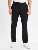 Spodnie męskie - JOOP! Męskie spodnie garniturowe - Brad Mężczyźni Sztuczne włókno niebieski jednolity, 25 - miniaturka - grafika 1