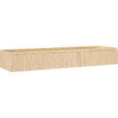 Szafki łazienkowe - Mexen Rivel szafka łazienkowa podumywalkowa 160 cm, 1 szuflada, ryflowana , dąb - 91A20-16023-1-BF81 - miniaturka - grafika 1