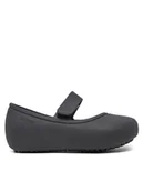 Buty dla chłopców - Crocs Baleriny Brooklyn Mary Jane Flat T 209430 Czarny - miniaturka - grafika 1