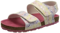 Buty dla dziewczynek - KICKERS Sandały dla dziewczynek letnie dla niemowląt, wielokolorowe miejsce, 5 UK dziecko - miniaturka - grafika 1