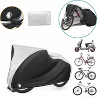Akcesoria motocyklowe - Pokrowiec Na Rower Skuter Motor Plandeka Wodoodporna Zima/Lato + Etui - miniaturka - grafika 1
