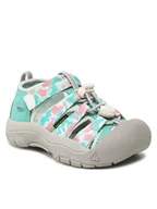 Buty dla dziewczynek - Keen Sandały Newport H2 1026267 Niebieski - miniaturka - grafika 1