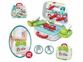 Zabawy w naśladowanie dorosłych - Zestaw lekarski 2w1 - torebka - miniaturka - grafika 1