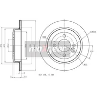 Tarcze hamulcowe - MAXGEAR Tarcza hamulcowa 19-1957 - miniaturka - grafika 1