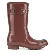 Kalosze damskie - Kalosze Hunter WFS1000RGL Czerwony - miniaturka - grafika 1