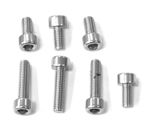 Pro-Bolt Tyam aluminiowy pancernik Kit Yamaha, srebrny,