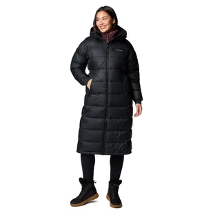 Damski Płaszcz pikowany zimowy COLUMBIA W PIKE LAKE II LONG JACKET 2051351011 – Czarny - Płaszcze damskie - miniaturka - grafika 1