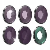 Kamery cyfrowe - akcesoria - Freewell Zestaw 6 Filtrów All Day Kamery Sportowej Dji Action 3 Na Obiektyw - miniaturka - grafika 1