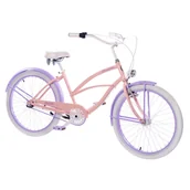 Rowery - Rower miejski damski La Donna Alicia 3B rama 19,5" koło 26" hamulec v-brake - miniaturka - grafika 1