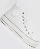 Buty dla dziewczynek - Trampki dziecięce BIG STAR 209290101 r. 36 biały - miniaturka - grafika 1