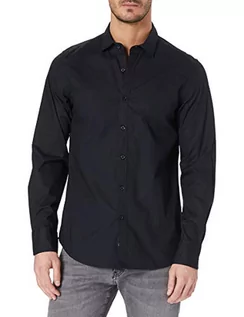 Koszule męskie - Replay Koszula męska, Black 098, 3XL - grafika 1