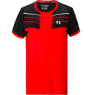 Koszulka damska FZ Forza  Cheer W SS Tee Red L - Koszulki sportowe damskie - miniaturka - grafika 1