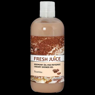 Fresh Juice tiramisu kremowy żel pod prysznic 500ml - Kosmetyki do kąpieli - miniaturka - grafika 1