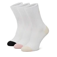 Skarpetki męskie - Skarpety DC AS_DC_03W_SS25 (3-PACK) Biały - miniaturka - grafika 1