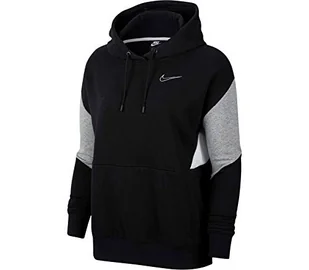 Nike damska bluza W Nsw Po Ft Cb Black/Dk Grey Heather/White S - Bluzy damskie - miniaturka - grafika 1