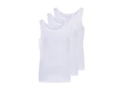 Koszulki męskie - LIVERGY® Podkoszulki męskie prążkowane, 3 sztuki (Biały, 9/3XL) - miniaturka - grafika 1