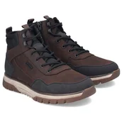 Botki męskie - Trzewiki męskie wodoodporne Rieker B9310-24 BROWN R.41 - miniaturka - grafika 1