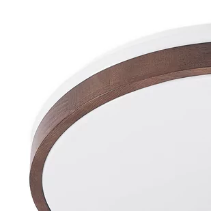 Lindby Faustina lampa sufitowa LED, brązowa - Lampy sufitowe - miniaturka - grafika 4