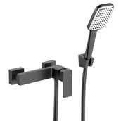 Baterie wannowe i prysznicowe - KFA Bateria prysznicowa natryskowa gun metal Dust Armatura - miniaturka - grafika 1