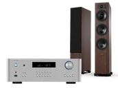 Zestawy stereo - Rotel RA-1572 MkII (srebrny) + Tesi 6 (mokka) - miniaturka - grafika 1