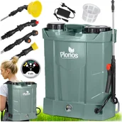 Opryskiwacze - Opryskiwacz akumulatorowy ciśnieniowy plecakowy elektryczny Plonos 85cm LANCA 16L - miniaturka - grafika 1