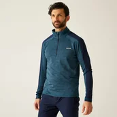 Bluzy męskie - Regatta Polar męski z suwakiem 1/2 Hepley Niebieski, Rozmiar: 5XL - miniaturka - grafika 1