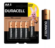 Baterie i akcesoria - BATERIA DURACELL ALKALINE AAA LR3 1.5V 5 SZTUK - miniaturka - grafika 1