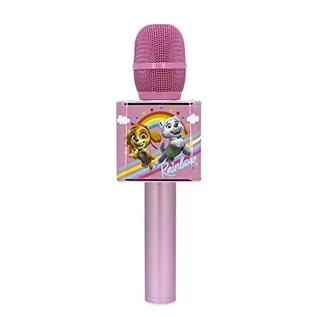 Instrumenty muzyczne dla dzieci - OTL Technologies Mikrofon karaoke OTL PAW Patrol różowy 4278-0 - grafika 1