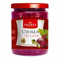 Pasztet i przetwory mięsne - FRUBEX Ćwikła z Chrzanem Buraczki w Słoiku Dodatek do Obiadu Sałatek 320 ml - miniaturka - grafika 1