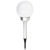 Lampy ogrodowe - Saska Garden Saska Garden zestaw 9szt. kula mleczna lampa solarna 15x44CM 1043333 - miniaturka - grafika 1