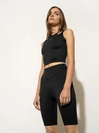 Koszulki sportowe damskie - Damski crop-top 4F x Anna Lewandowska 4FSS22TTSHF145 - miniaturka - grafika 1