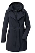 Płaszcze damskie - G.I.G.A. DX Damska parka funkcyjna/płaszcz z odpinanym kapturem i odpinanym kapturem GS 82 WMN PRK, granatowy, 40, 43904-000 - miniaturka - grafika 1