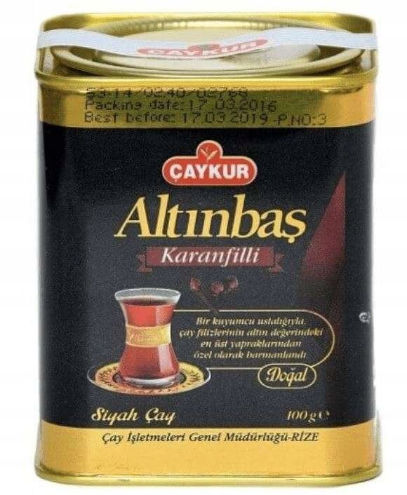 Herbata czarna goździkowa liściasta 100g Caykur herbata prezent święta