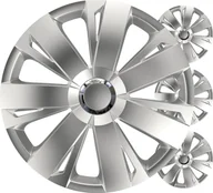 Kołpaki samochodowe - Kołpaki samochodowe 4szt. komplet energy srebrne 16" cali color box - miniaturka - grafika 1