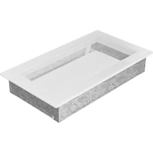 Kratki.pl KRATKA KOMINKOWA PROSTOKĄTNA BIAŁA 170X300 MM 30B - Akcesoria kominkowe - miniaturka - grafika 1