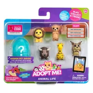 Figurki dla dzieci - adopt me! zestaw figurek figurki 6-pack animal life roblox +kod do gry - miniaturka - grafika 1
