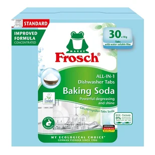 Tabletki do zmywarek Frosch Soda oczyszczona, 30 szt - Akcesoria i części do zmywarek - miniaturka - grafika 1