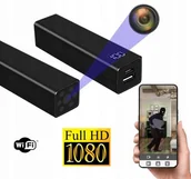 Minikamery i aparaty szpiegowskie - POWERBANK Mikro Kamera WiFi FHD - miniaturka - grafika 1