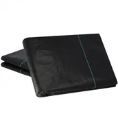 Agrowłókniny - Agrowłóknina Antychwastowa Agrotkanina 90G Czarna Mata 3,2X10 M Gruba - miniaturka - grafika 1