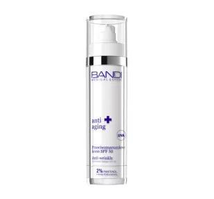 Bandi Anti-Aging Przeciwzmarszczkowy Krem SPF50 50ml 3254 - Kremy do twarzy - miniaturka - grafika 1