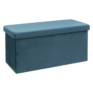 Pufa Luna Velvet Green 76x38 cm - Pufy i podnóżki - miniaturka - grafika 1