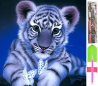 Zabawki kreatywne - HAFT DIAMENTOWY DUŻY 5D Zestaw Obraz MOZAIKA D06 - miniaturka - grafika 1