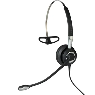Jabra 2406-820-205 Przewodowa Opaska na szyję, Nauszny, Opaska na głowę Biuro/centrum telefoniczne Czarny, Srebrny - Słuchawki - miniaturka - grafika 1