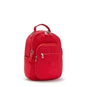 Plecaki - Kipling Unisex SEOUL S Plecak, Czerwony Rouge, One Size - miniaturka - grafika 1