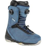 Buty snowboardowe - Nitro Męskie Chase Dual Boa '23 All Mountain Freeride Freestyle Premium Boot snowboardowe, Blue Steel, MP 28,0 // EU 42 2/3 // US 10 - miniaturka - grafika 1