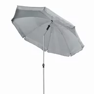 Parasole ogrodowe - Parasol balkonowy tarasowy plażowy Doppler 200 cm łamany, szary - miniaturka - grafika 1