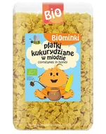 Dodatki do kaszek - Płatki Kukurydziane w Miodzie BIO 500g - Biominki - miniaturka - grafika 1