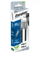 Kable USB - Kabel do ładowania i przesyłania danych Energizer USB-C-C 2m 60W - miniaturka - grafika 1